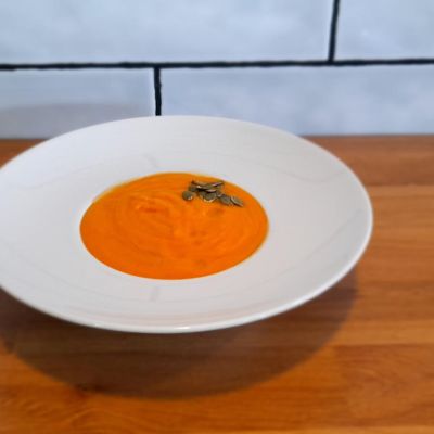 Crema de calabaza y pipas calabaza Crema de calabaza y pipas calabaza