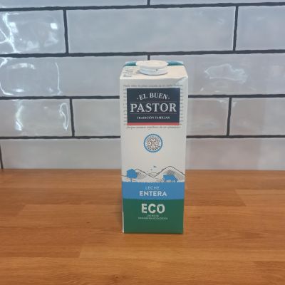 Leche entera ecológica El buen pastor Leche entera ecológica El buen pastor