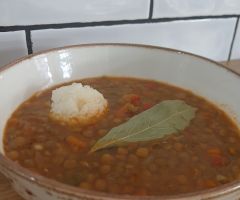 Lentejas con chorizo Lentejas con chorizo