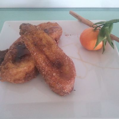 Torrija de leche Torrija de leche