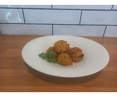 Albondigas de quinoa y setas Albondigas de quinoa y setas