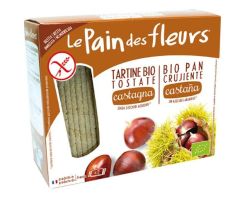 Biotostada pan de flores de castaña 300 gr Biotostada pan de flores de castaña 300 gr