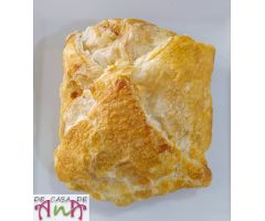 Hojaldre de salmón y puerros Hojaldre de salmón y puerros