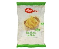 Nachos de maíz bio El Granero Integral 125g. Nachos de maíz bio El Granero Integral 125g.