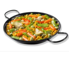 Paella de pollo y verduras (Menú) Paella de pollo y verduras (Menú)