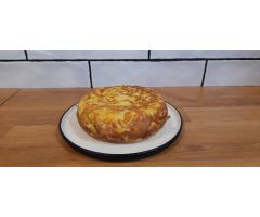 Tortilla de patatas de huevos ecológicos Tortilla de patatas de huevos ecológicos